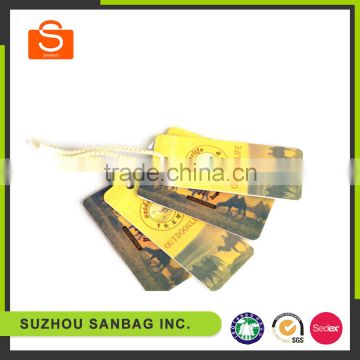 china suzhou paper hang tag hang tag string