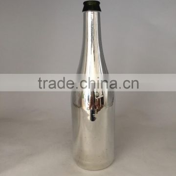 electroplate bottles with golden bottle