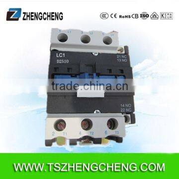 types of contactor LC1 D25 10 127V ac contactor
