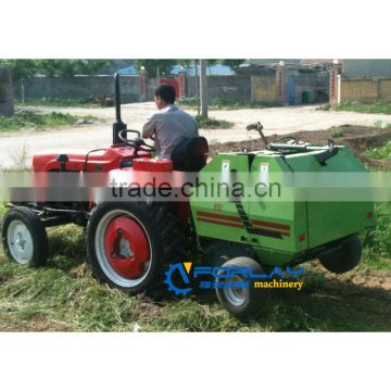 mini round hay baler for farm tractor
