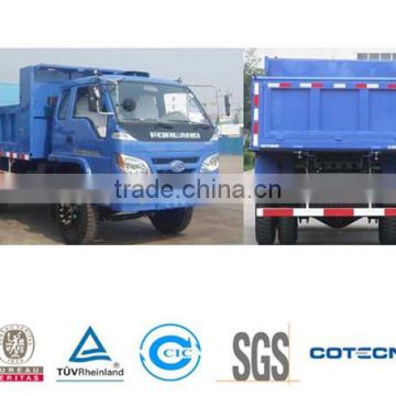 5tons loading foton/forland dump truck/tipper body/Forland 4x2 Dump Truck Foton Tipper
