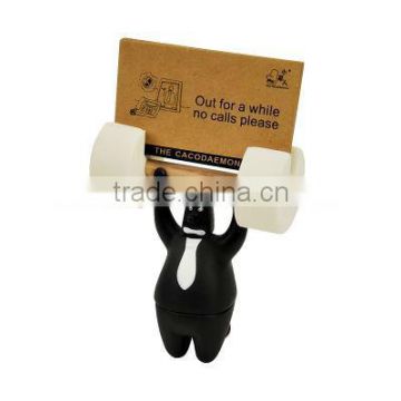 Supply Weightlifting message card / name card holder
