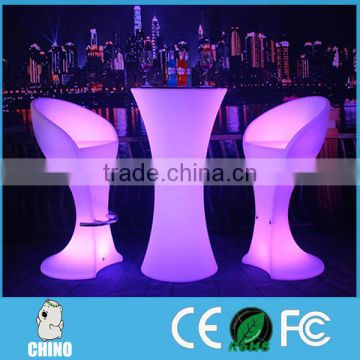 Modern rechargeable LED Table LED furniture for Events and party