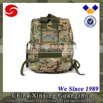 Laser cut molle tactical backpack with sling shoulderfor military outdoor
