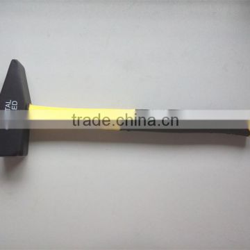 1kg machinist hammer with rubber handle