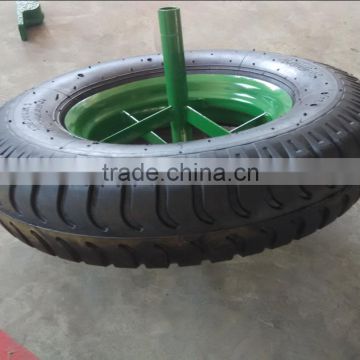 LUG pattern wheelbarrow wheel with cross rim 4.80/4.00-8