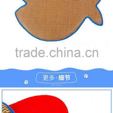 wood summer pet cool mat funny birds fish shape seat cushion