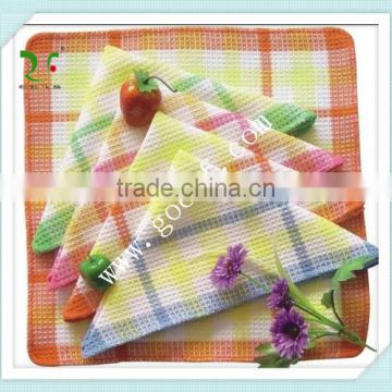 100% cotton waffle Kitchen towel China manufacturer