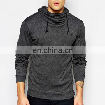CHEFON Drawstring hood pattern funnel neck sweatshirt,mens sweatshirt custom,fashion sweatshirt