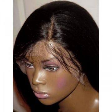 No Shedding Fade 16 Inches No Mixture For Machine Weft Black Women Natural Human Hair Wigs