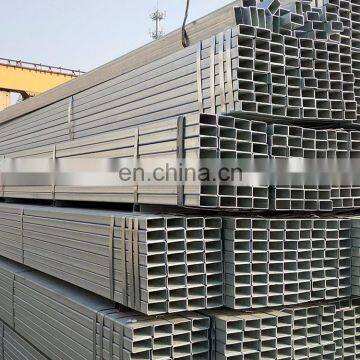 S235JR Pre / hot dipped Galvanized Welded Rectangular Steel Tube/Hollow Section / RHS