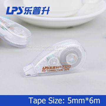 Plain Series Correction Tape Transparent Shell Mini Size Simple Design Correction Roller