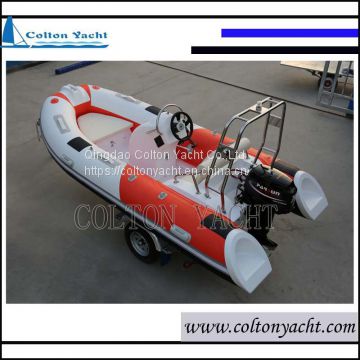 Professional Manufacturer Rib390 Inflatable Rigid Boat