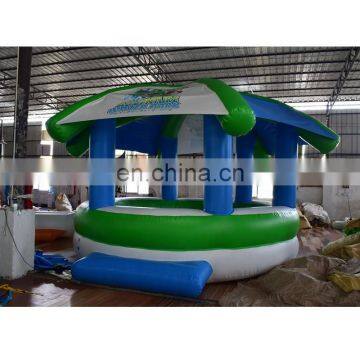 Hot sale!!! New design inflatable floating water tent used on lake for adult and kids