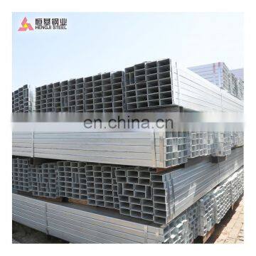 Factory Galvanized Hollow Section Square Steel Pipes for Shelter Structure