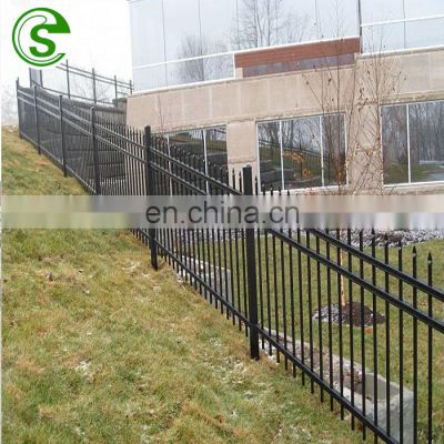 Garden grape iron trellis / steel tubular fence modern forged wrought iron fence