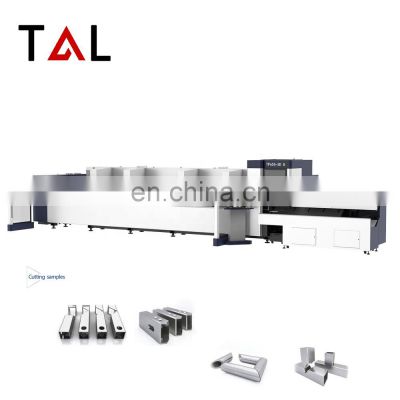 T&L CNC Tube cutting machine 5 Axis Bevel Fiber Laser tube cutting machine