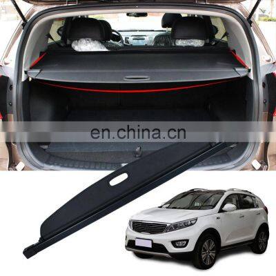 HFTM Factory Wholesale Retractable Rear Cargo Cover for KIA SPORTAGE 2011-2016 Car trunk UV Protection Easy Install Parcel Shelf