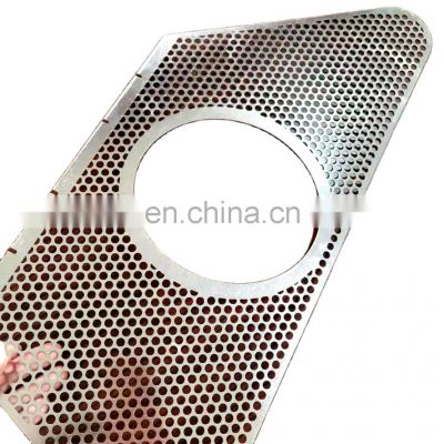Rust-Proof Bespoke Laser Cut Perforated Metal Sheet for Filter Equipment