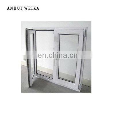 china supplier upvc windows price upvc windows & doors Single hung vinyl window American style PVC hung windows