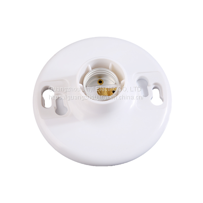 Hot sale lamp socket E26 light part 600V 660W lamp holder high quality plastic lamp holder