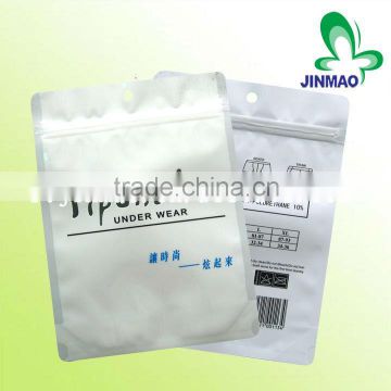 High Quality Custom Printed plastic packaging bags for underwear