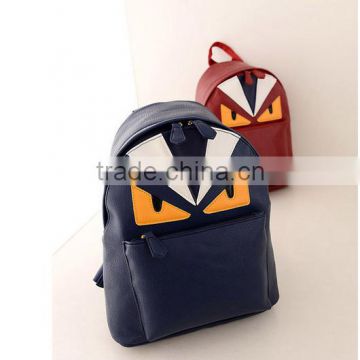 Fashionable leather bag Guangzhou women leather backpacks