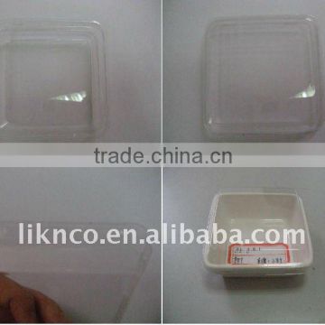 Plastic lid for dish & plate