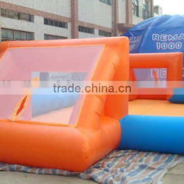 2013 high quality and cheap Outdoor inflatable football playground / soccer football