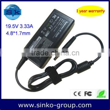 Newest Adapter for HP 65W 19.5V 3.33A 4.8*1.7mm PPP009D 677770-003 F3-KSH8568