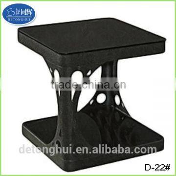 meeting room Tempered glass square coffee table D-22#