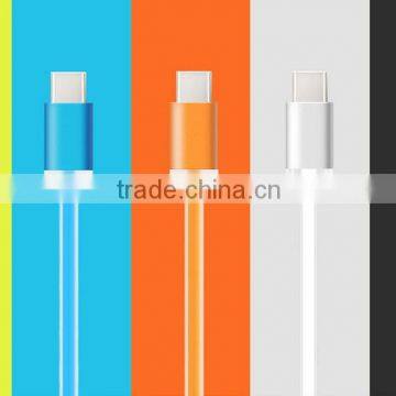 2016 new hot selling candy color usb 3.1 type c cable for N1