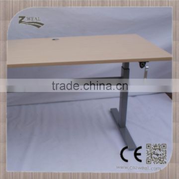 Changzhou high quality hand crank height adjustable metal steel table legs