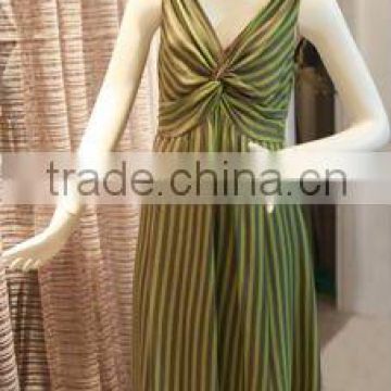 fashion lady silk dress 004