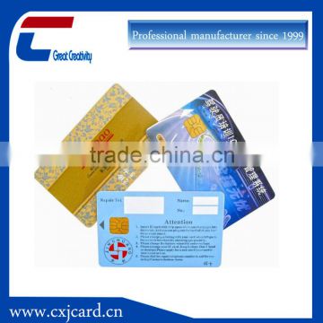 Factory price ISO 7816 PVC contact smart Card