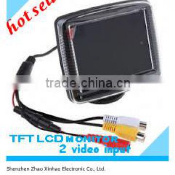 3 5 inch tft lcd monitor High Definition Car Color TFT LCD Monitor Rearview DVD w/PAL/NTSC