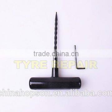 Tire Repair Spiral Cement Probe Soft Grip Handle