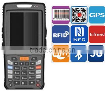 rugged handheld device UHF pda with fingerprinter reader,android pda , handheld pda