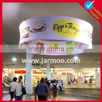 Factory OEM cheap free design Hot Selling High Quality Ceiling Advertising Hang Banner