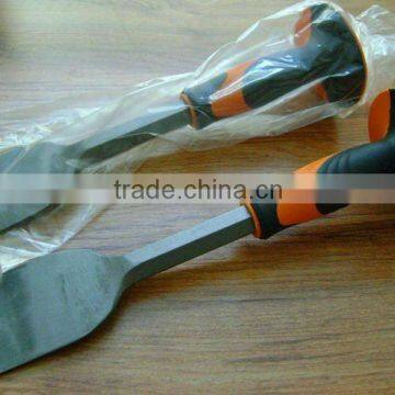 hex shank brick chisel with safe guard