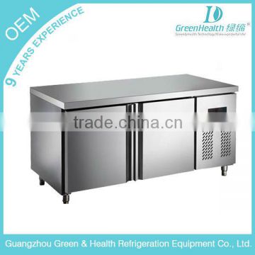 Workbench Freezer Under counter refrigeration SS workbench Kitchen Workbench