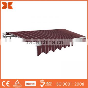 High quality and delicate designed high strength aluminium alloy no cassette retractable awning for sale
