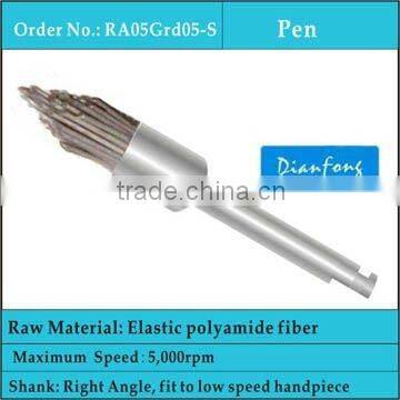ra shank elastic polyamide fiber with silicone carbide dental brushes supplier