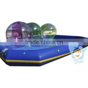 7 day delivery 0.6mm pvc inflatable water pool obstacle