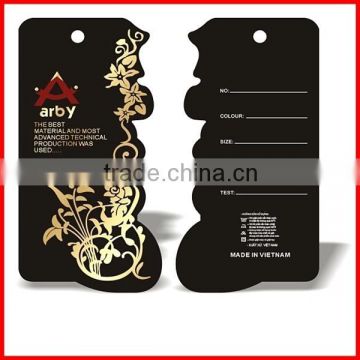 Newly Designed And Fashionable Paper Hangtags For Garment Wholesale
