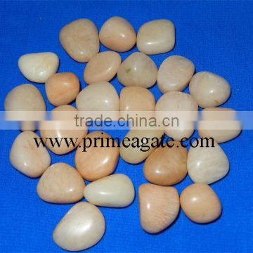 Cream Moonstone Tumble Stones | Wholesale Tumble Stones Manufacturer