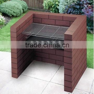 Built In Brick Diy Charcoal Barbecue Grill