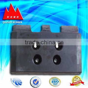 China manufacturer rubber track block