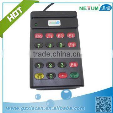 NT-700 Magnetic Card Keyboard Track 2 for bank and supermarket