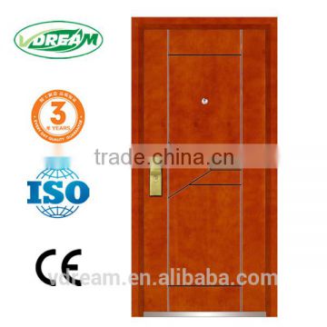 standard size steel wooden door